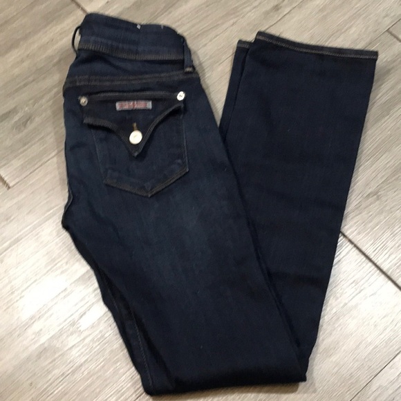 Hudson Jeans  “Beth Baby Boot” DarkWash Flap Pocket Jeans size 26 - Picture 1 of 11